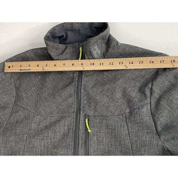 Helly Hansen Jacket Mens M Heather Gray Paramount Series Softshell Full Zip - Picture 15 of 16